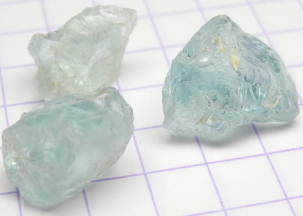 9.95ct Aquamarine  - Hand Select Gem Rough - prettyrock.com