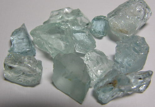 86.85ct Aquamarine - Hand Select Gem Rough - prettyrock.com