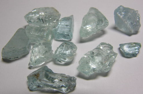 86.85ct Aquamarine  - Hand Select Gem Rough - prettyrock.com