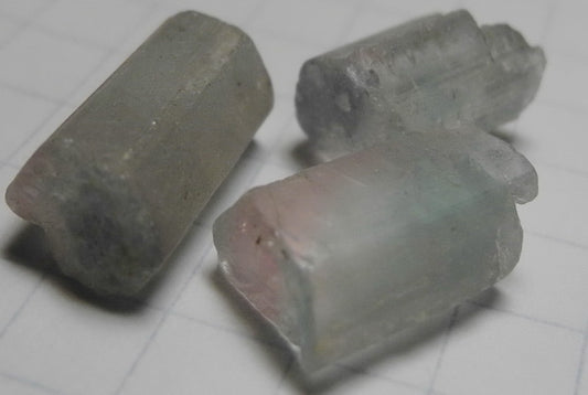 bi-color tourmaline - 27.4ct - Hand Select Gem Rough - prettyrock.com