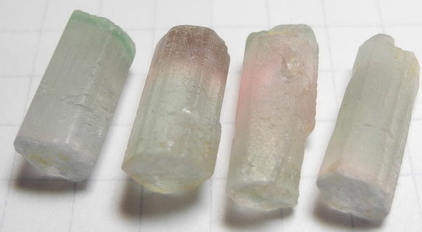 bi-color tourmaline - 34.14ct - Hand Select Gem Rough - prettyrock.com