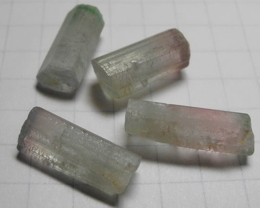 bi-color tourmaline - 34.14ct - Hand Select Gem Rough - prettyrock.com
