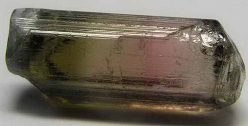 Bi-color Tourmaline - 12.1ct - Hand Select Gem Rough - prettyrock.com