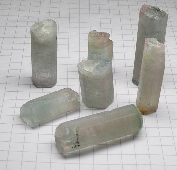 bi-color tourmaline - 197.5ct - Hand Select Gem Rough - prettyrock.com