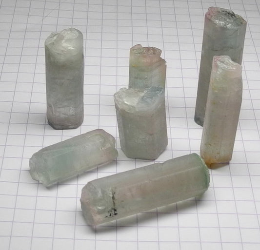 bi-color tourmaline - 197.5ct - Hand Select Gem Rough - prettyrock.com