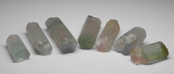 bi-color tourmaline - 197.5ct - Hand Select Gem Rough - prettyrock.com