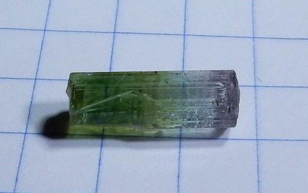 Bi-Color Tourmaline - 3.44ct - Hand Select Gem Rough - prettyrock.com