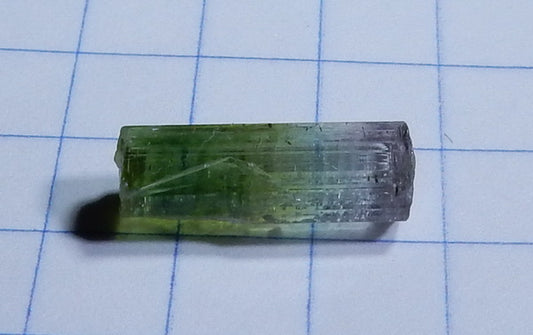 Bi-Color Tourmaline - 3.44ct - Hand Select Gem Rough - prettyrock.com