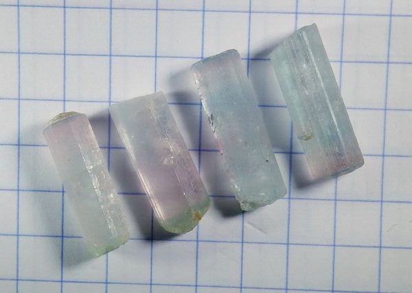 Bi-Color Tourmaline - 36.72ct - Hand Select Gem Rough - prettyrock.com