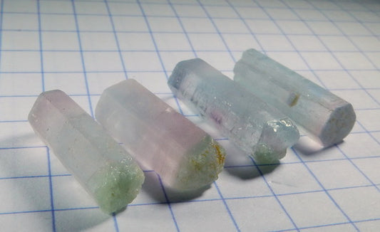 Bi-Color Tourmaline - 36.72ct - Hand Select Gem Rough - prettyrock.com