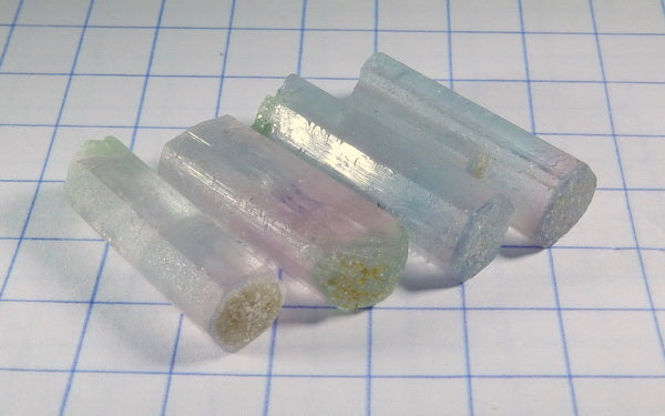 Bi-Color Tourmaline - 36.72ct - Hand Select Gem Rough - prettyrock.com