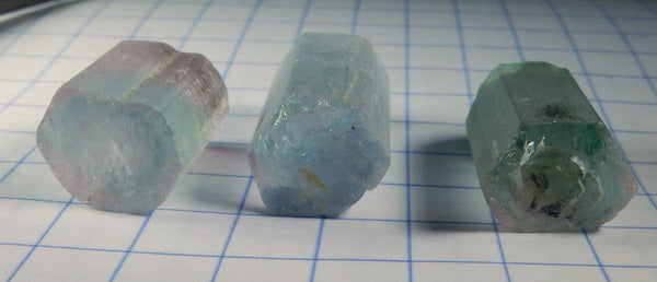 Bi-Color Tourmaline - 54.69ct - Hand Select Gem Rough - prettyrock.com