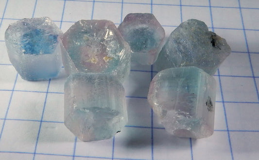 Bi-Color Tourmaline - 52.65ct - Hand Select Gem Rough - prettyrock.com