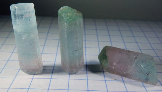 Bi-Color Tourmaline - 48.51ct - Hand Select Gem Rough - prettyrock.com