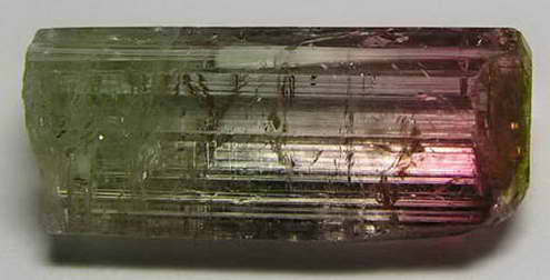 Bi-Color Tourmaline - 11.81ct - Hand Select Gem Rough - prettyrock.com