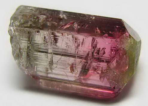 Bi-Color Tourmaline - 11.28ct - Hand Select Gem Rough - prettyrock.com