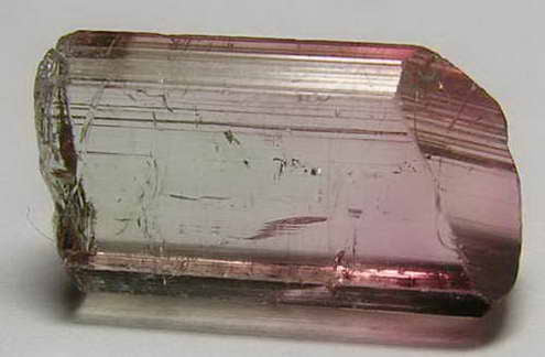 Bi-Color Tourmaline - 6.31ct - Hand Select Gem Rough - prettyrock.com