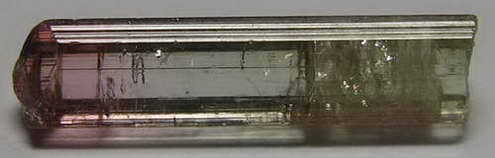 Bi-Color Tourmaline - 7.34ct - Hand Select Gem Rough - prettyrock.com