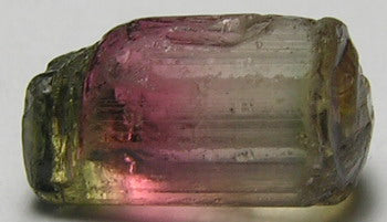 Bi-Color Tourmaline - 6.46ct - Hand Select Gem Rough - prettyrock.com
