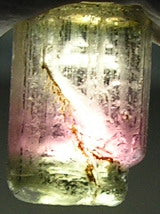 Bi-Color Tourmaline - 6.46ct - Hand Select Gem Rough - prettyrock.com