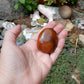 Red Agate Palm Stone - 375 ct - prettyrock.com