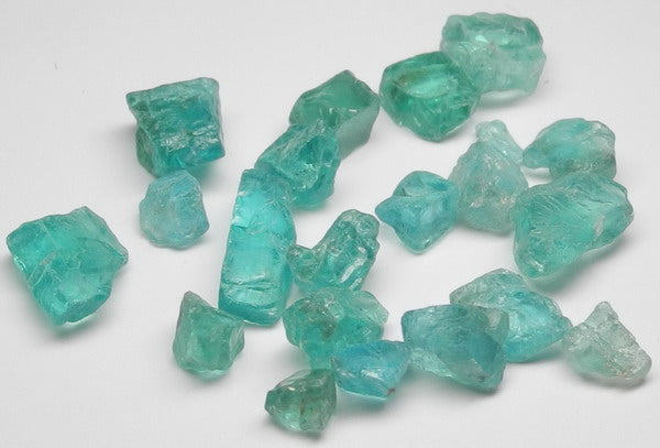 39.7ct Blue Apatite - Hand Select Gem Rough - prettyrock.com