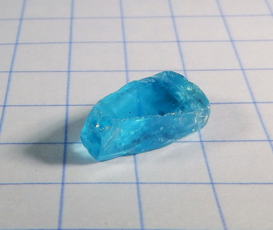 4.33ct Blue Apatite - Hand Select Gem Rough - prettyrock.com