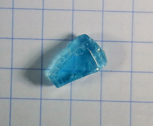 4.33ct Blue Apatite - Hand Select Gem Rough - prettyrock.com
