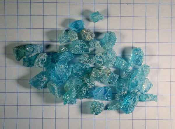 76.89ct Blue Apatite - Hand Select Gem Rough - prettyrock.com