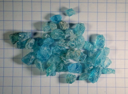 76.89ct Blue Apatite - Hand Select Gem Rough - prettyrock.com
