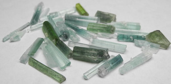 Green Tourmaline - 29.3ct - Hand Select Gem Rough - prettyrock.com