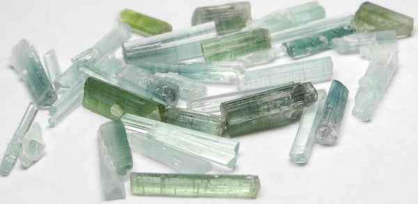 Green Tourmaline - 29.3ct - Hand Select Gem Rough - prettyrock.com