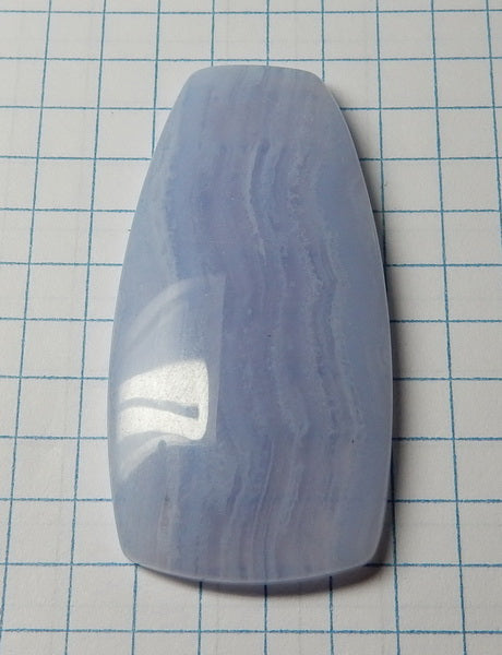 Blue Lace Agate Cabochon - prettyrock.com