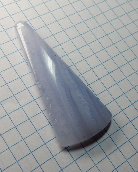 Blue Lace Agate Cabochon - prettyrock.com