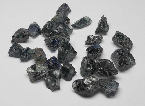 Blue Sapphire - 39.5ct - Hand Select Gem Rough - prettyrock.com