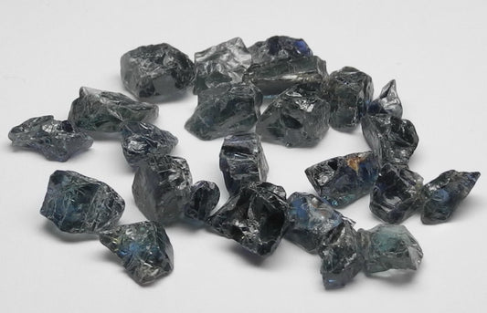 Blue Sapphire - 33.59ct - Hand Select Gem Rough - prettyrock.com