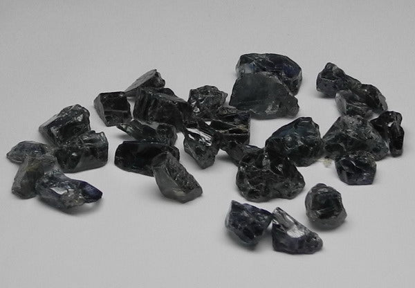 Blue Sapphire - 41.27ct - Hand Select Gem Rough - prettyrock.com