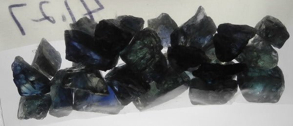 Blue Sapphire - 41.27ct - Hand Select Gem Rough - prettyrock.com