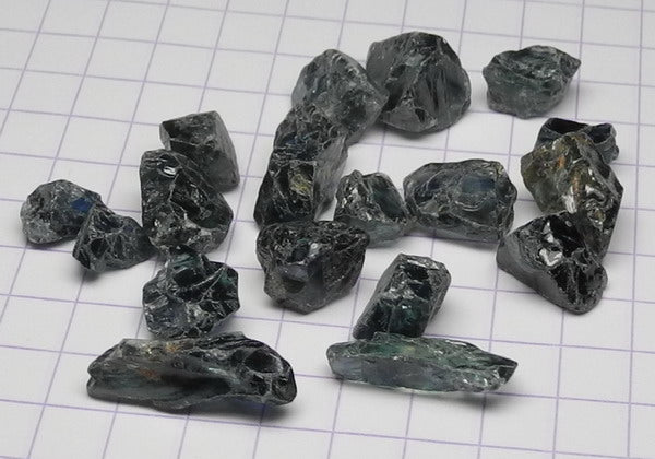 Blue Sapphire - 40.85ct - Hand Select Gem Rough - prettyrock.com