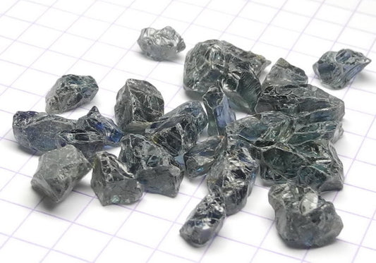 Blue Sapphire - 42.2ct - Hand Select Gem Rough - prettyrock.com