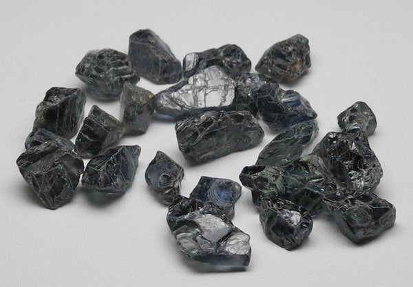 Blue Sapphire - 42.2ct - Hand Select Gem Rough - prettyrock.com