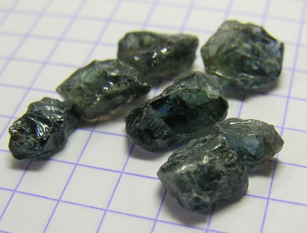 Blue Sapphire - 19.79ct - Hand Select Gem Rough - prettyrock.com