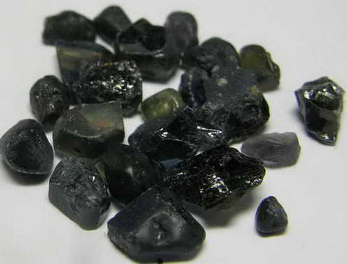 Blue Sapphire - 45.7ct - Hand Select Gem Rough - prettyrock.com