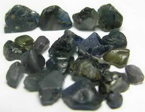 Blue Sapphire - 45.7ct - Hand Select Gem Rough - prettyrock.com