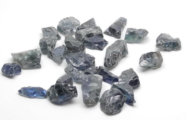 Blue Sapphire - 38.95ct - Hand Select Gem Rough - prettyrock.com