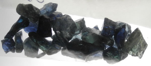 Blue Sapphire - 38.95ct - Hand Select Gem Rough - prettyrock.com