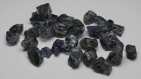 Blue Sapphire - 47.33ct - Hand Select Gem Rough - prettyrock.com