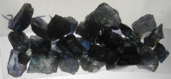 Blue Sapphire - 47.33ct - Hand Select Gem Rough - prettyrock.com