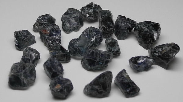 Blue Sapphire - 43.38ct - Hand Select Gem Rough - prettyrock.com