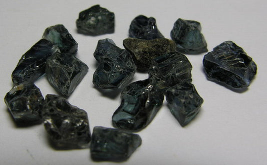 Blue Sapphire - 28.39ct - Hand Select Gem Rough - prettyrock.com